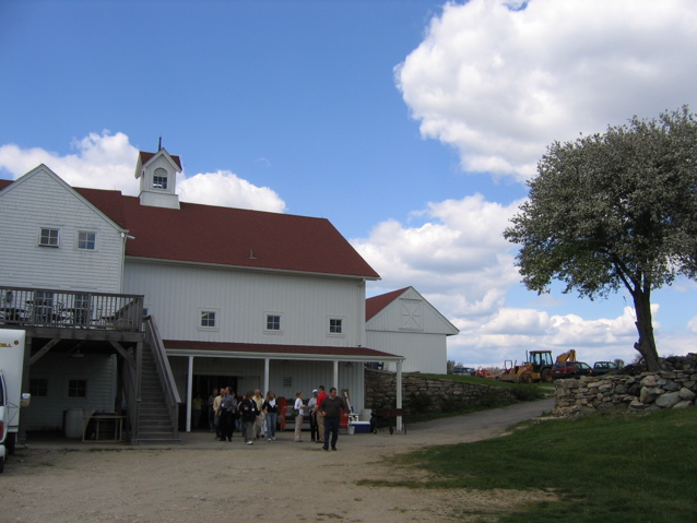 side view of back lot